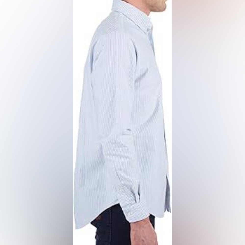 RALPH LAUREN 18 34/35 Preppy Classic Blue Oxford Shirt